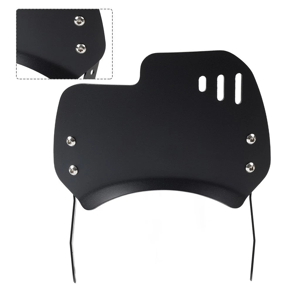 Motorcycle Windshield with Bracket for Harley, Indian, Honda (Universal)