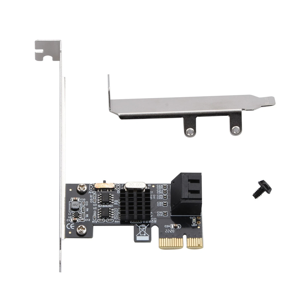 2-Port SATA III Expansion Controller Adapter Card for SATA3.0 (6G)