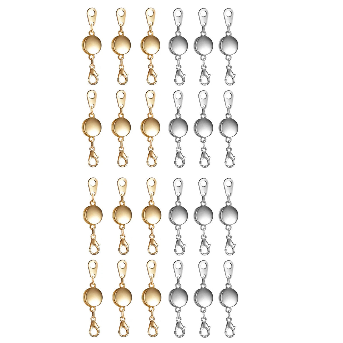 Magnetic Extension Chain Clasp for Necklace Bracelet Jewelry Deco