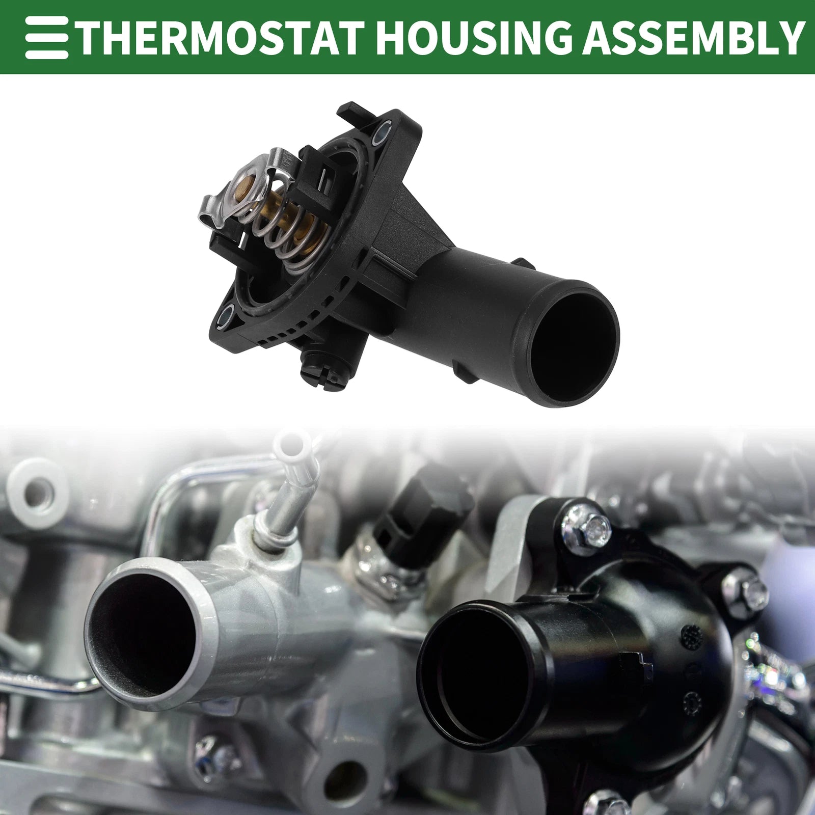 Engine Coolant Thermostat Housing Assembly for Ram 1500 (2014–2018)