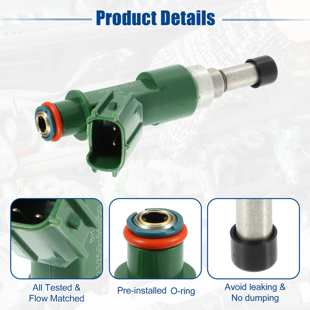 Fuel Injector Nozzle Replacement for Toyota Hilux Vigo 2TR (2005–2015)