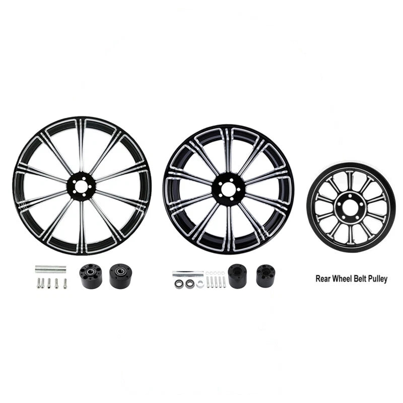 23" Front & 18" Rear Wheel Rims for Harley Touring (Fits )