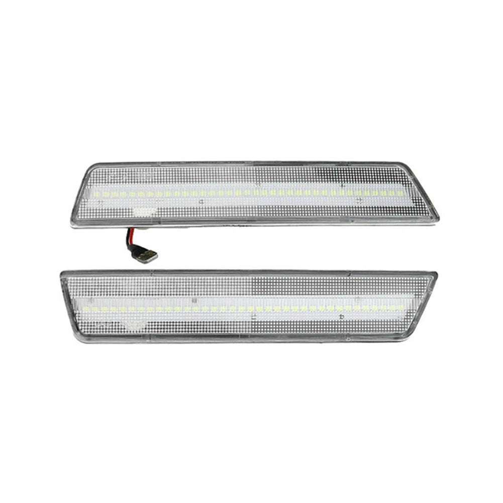 2X LED Rear Bumper Side Marker Lights for Dodge Challenger (2008–2014) / Charger (2011–2014)