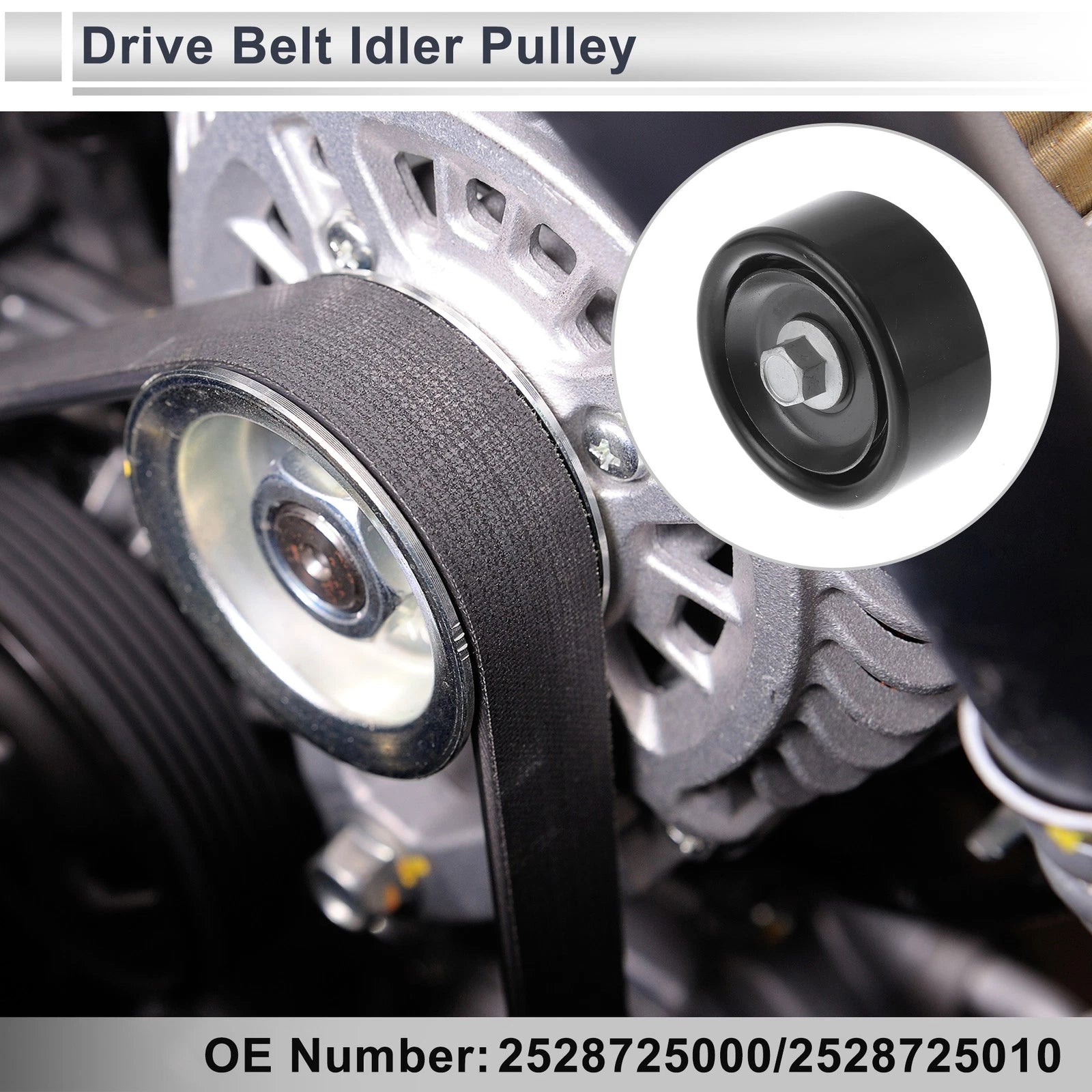 Drive Belt Idler Pulley Replacement for Kia Sportage 2011–2016