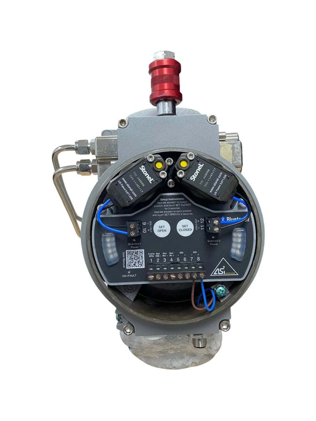 Crane Butterfly Valve 3" w/ Actuator & Solenoid for Axium AN97 Controller