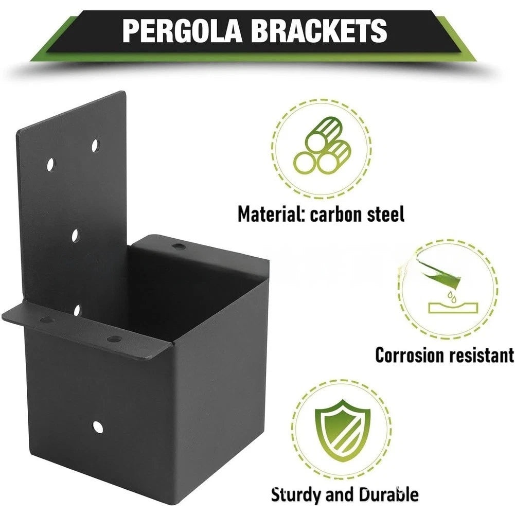 Column Connector for Outdoor Structure Reinforcement (Heavy Duty)