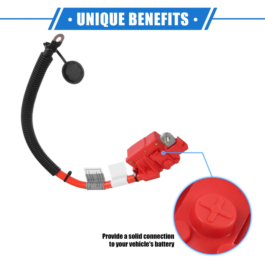 Positive Battery Terminal Cable Replacement for BMW X5 E70 X6 E71 (2007–2013)