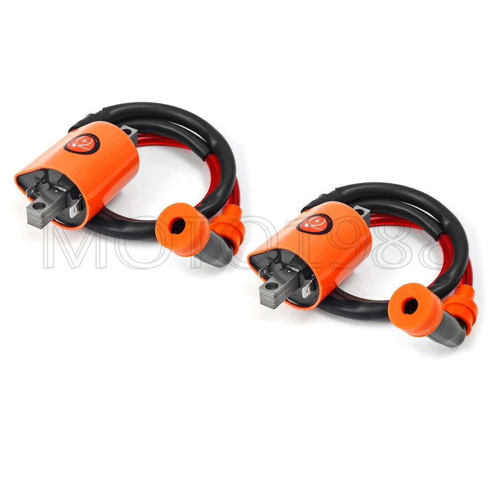 2X Ignition Coil & Spark Plug for Suzuki Intruder VS1400 VL1500 (1987–2009)