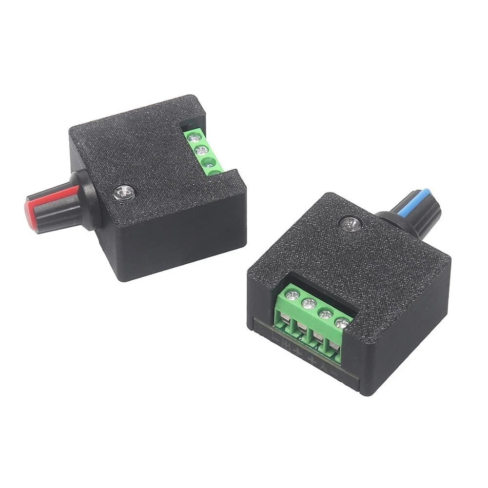DC Speed Controller LED Dimmer for High-Speed Fans (ABS Material)