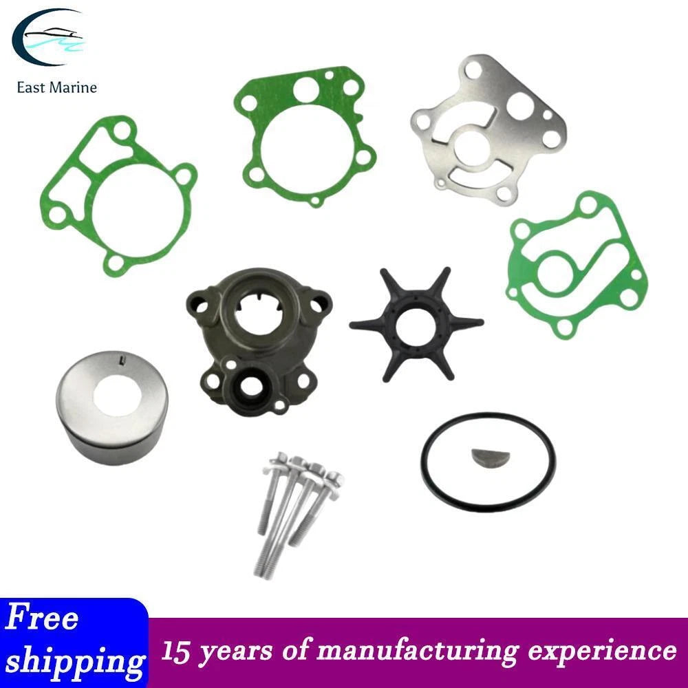 Water Pump Impeller Kit for Yamaha 4-Stroke 75 80 90 100 HP (67F-W0078)