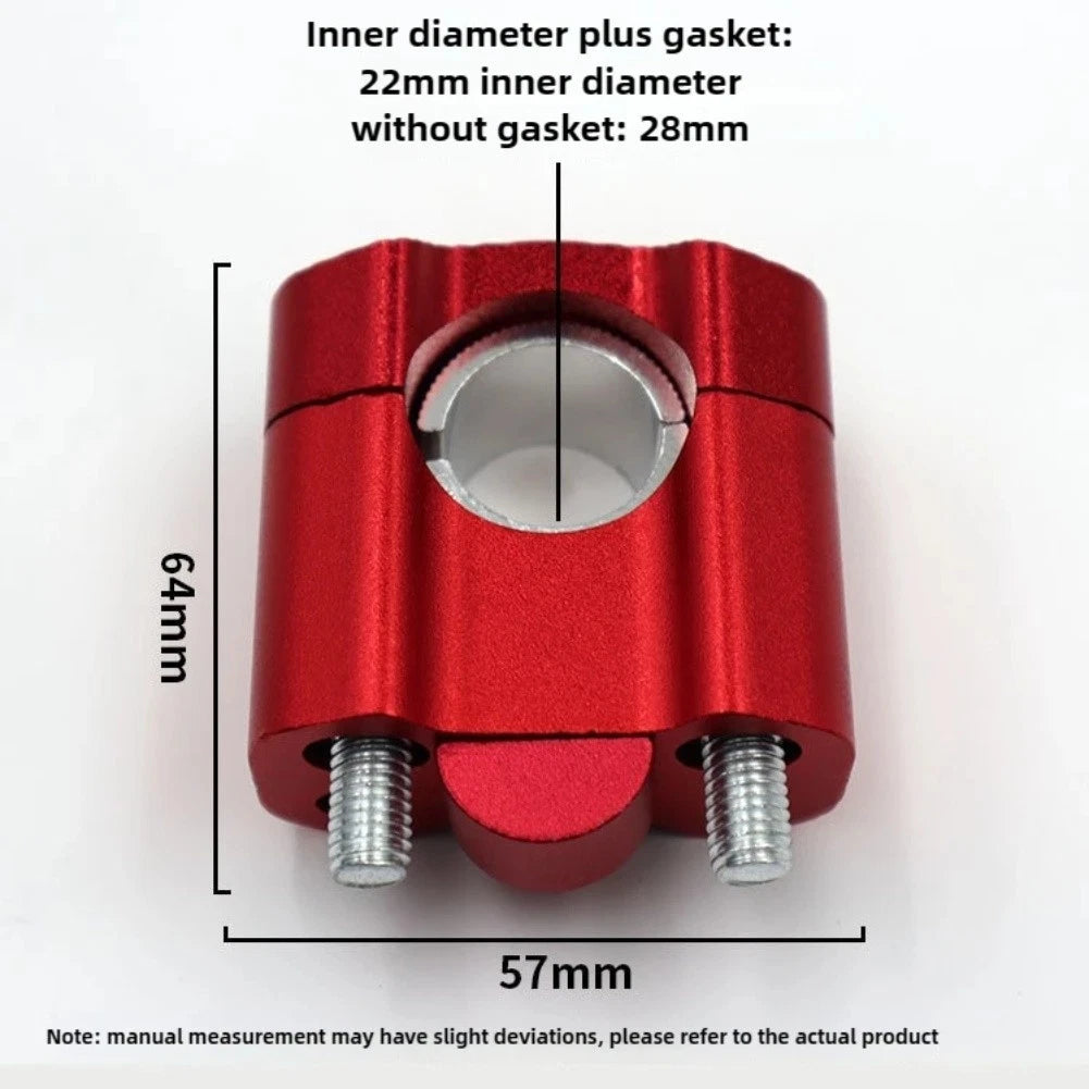 Handlebar Riser for Motorcycles (CNC Machined, Lightweight Design)