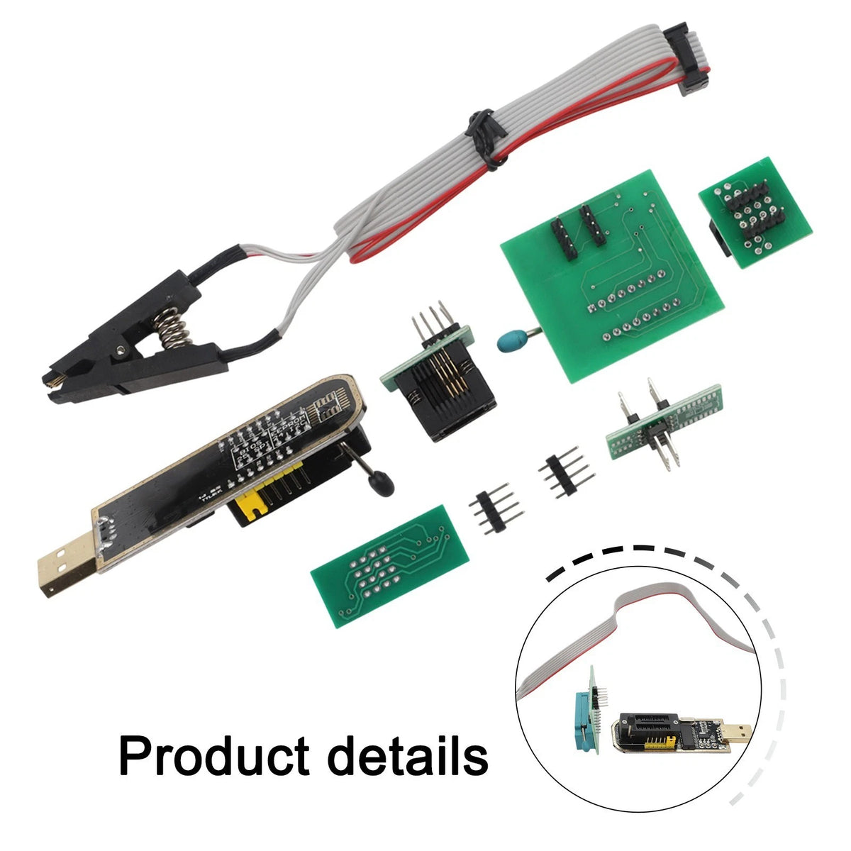 USB EEPROM Programming Kit with CH341A Chipset