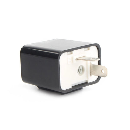 2-Pin Adjustable LED Flasher Relay for Universal Fit (Turn Signal/Blinker)