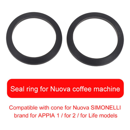 Silicone Group Gasket for Nuova Simonelli Appia Espresso Machine (72 x 57 mm)