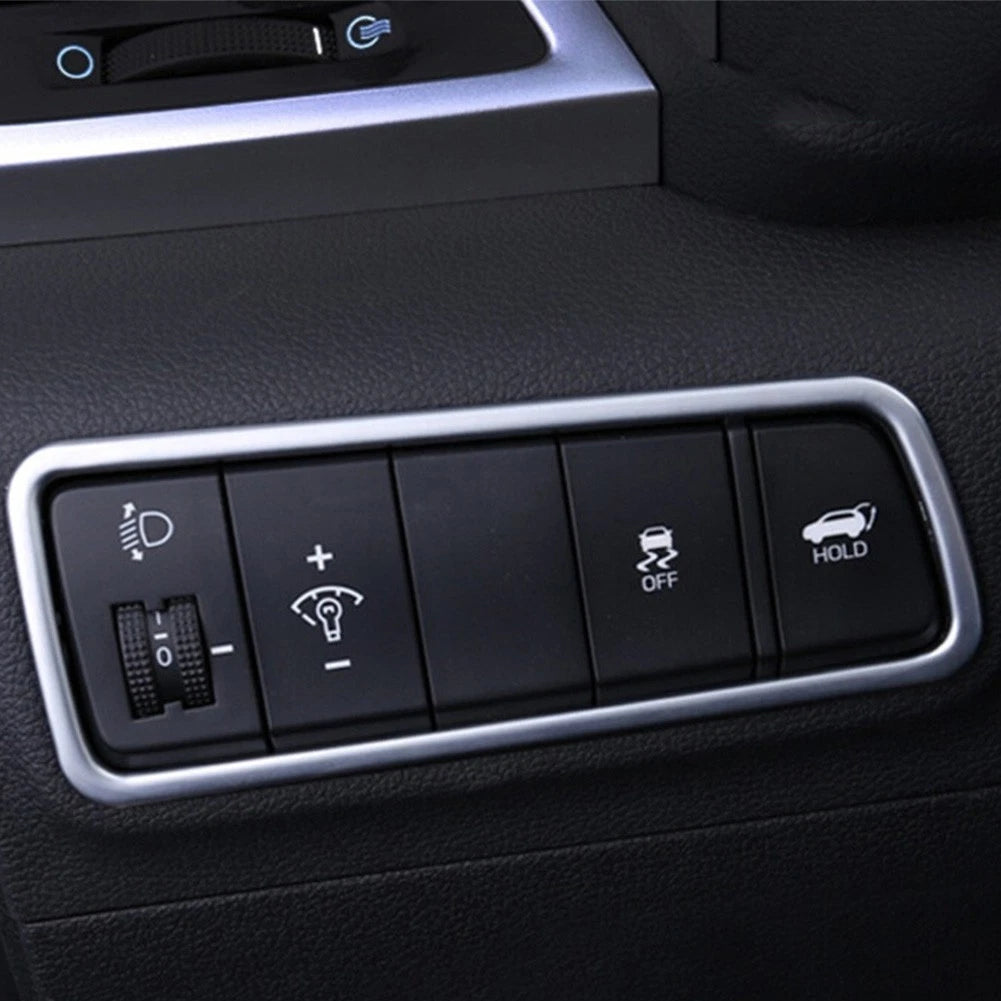 Headlight Button Frame Trim for Hyundai Tucson (2015–2019)
