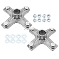2 Rear Axle Wheel Hubs for Yamaha (1PE-F53K0-00-00, 1S3-25383-00-00, 1S3-25383-10-00)