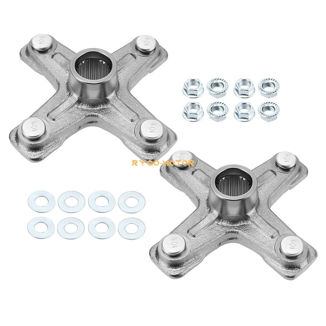 2 Rear Axle Wheel Hubs for Yamaha (1PE-F53K0-00-00, 1S3-25383-00-00, 1S3-25383-10-00)
