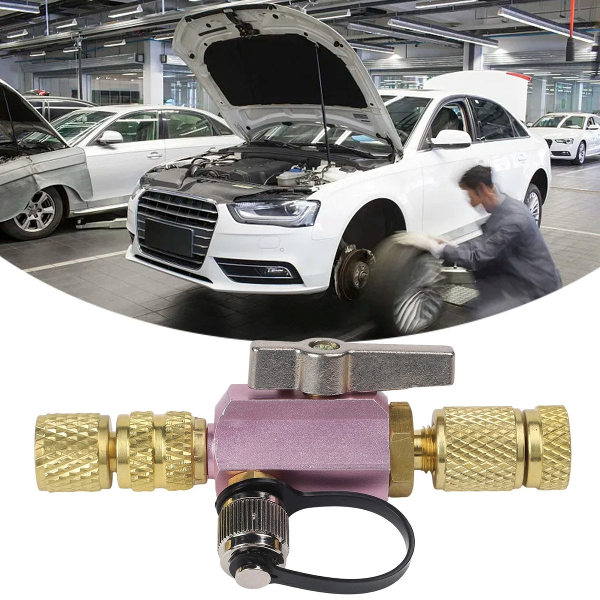 Hvac Valve Core Removal Tool for R410A (Vacuum Rated, 5/16" Female Flare)