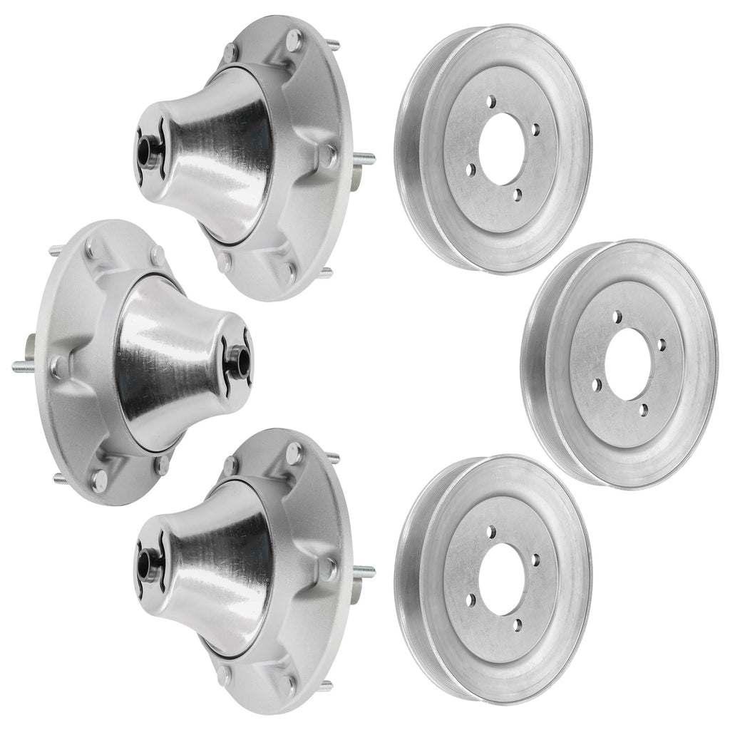 Deck Spindle with Pulley Replacement 54 Inch for John Deere (2005–2015)
