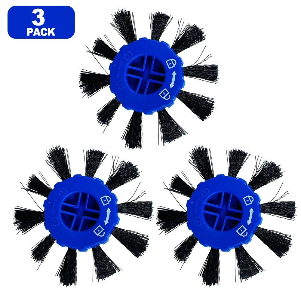 3X Side Brush Set for BOBOT Intense 232 Robot Vacuum Cleaner