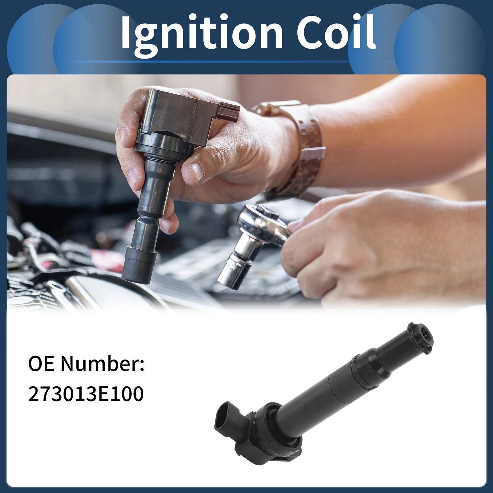 Ignition Coil Pack OEM Replacement for Hyundai Santa Fe (2007–2009)