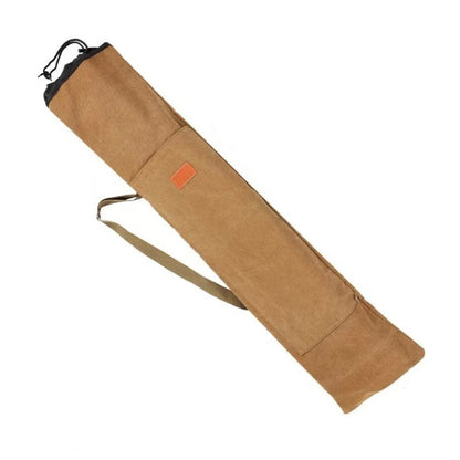 Large Capacity Waterproof Canvas Fishing Rod Bag