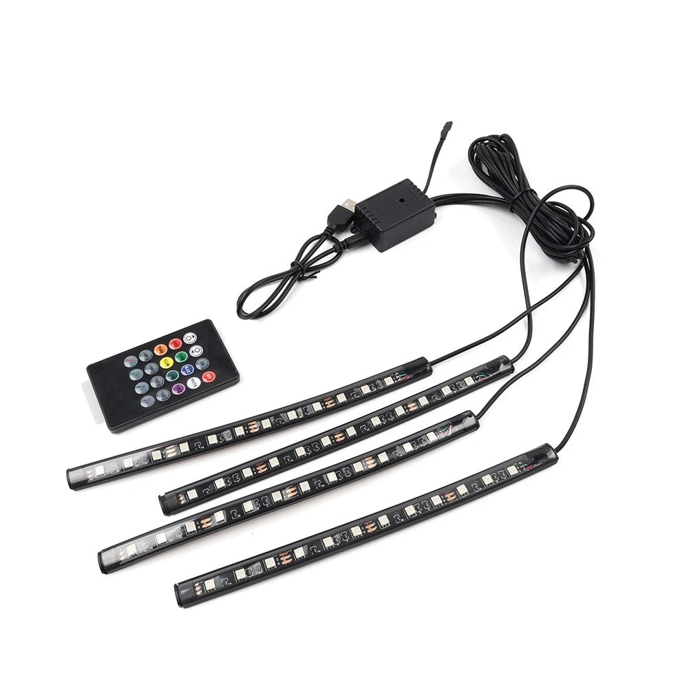 RGB Remote Control Foot Lamp for Universal Use (2010–2023)