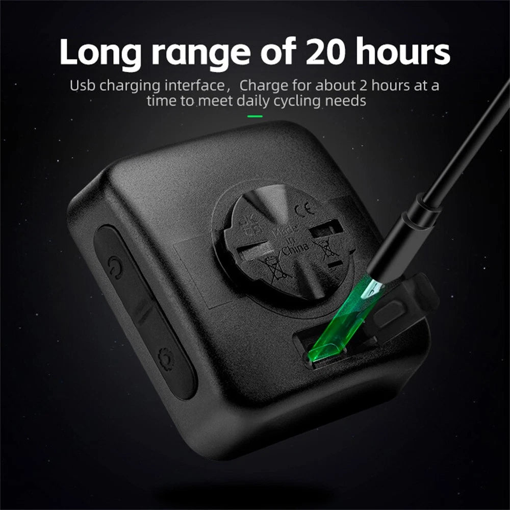 ROCKBROS GPS Bike Computer Waterproof Cycling Wireless Speedometer Professional