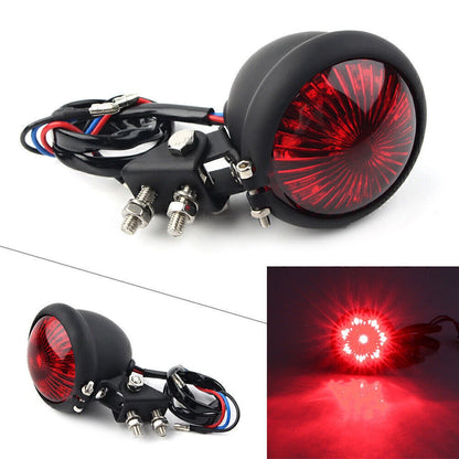 12V LED Rear Tail Light for Harley Bobber Cafe Racer