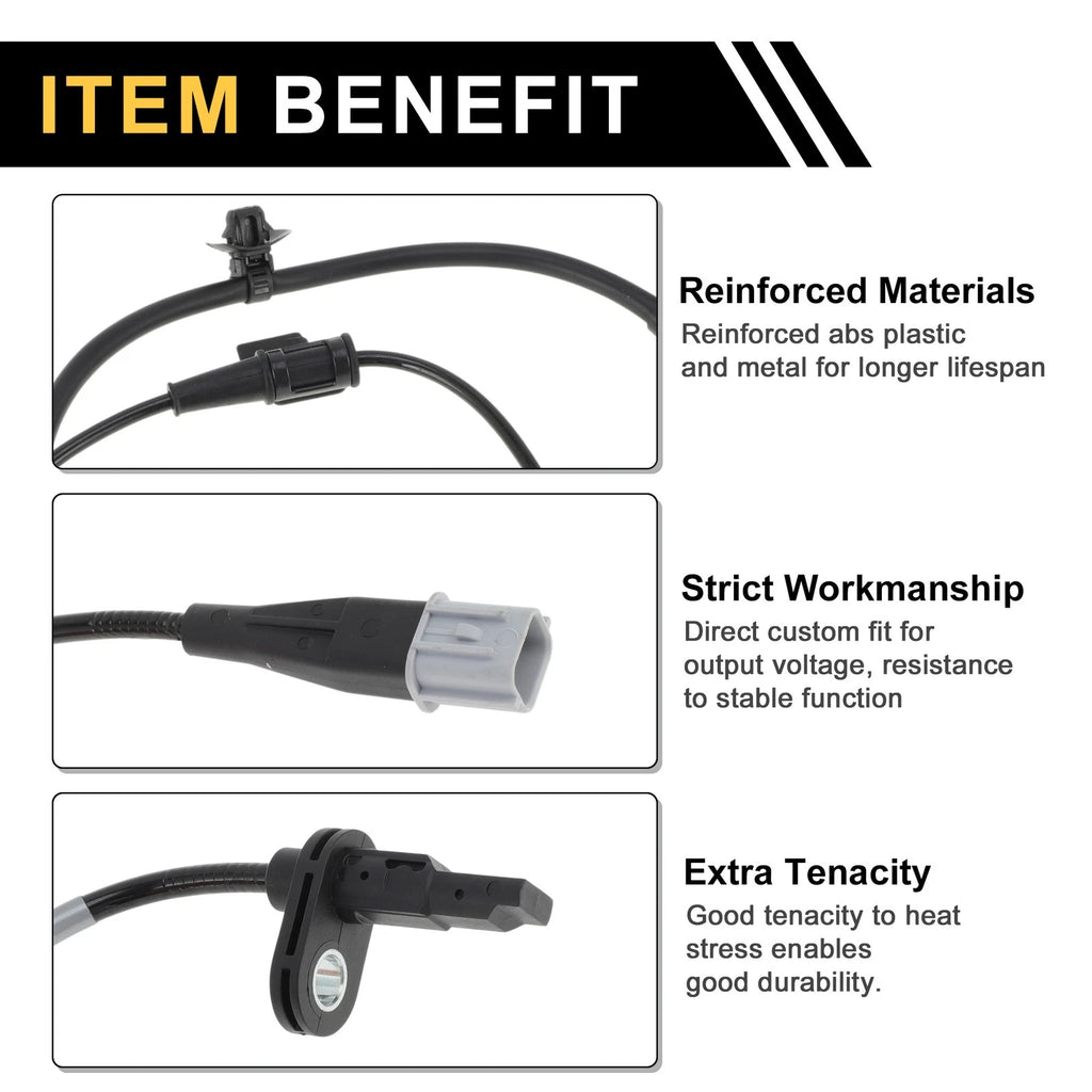 ABS Wheel Speed Sensor No. 59830J4300 for Kia Celesta (2016) Front Right