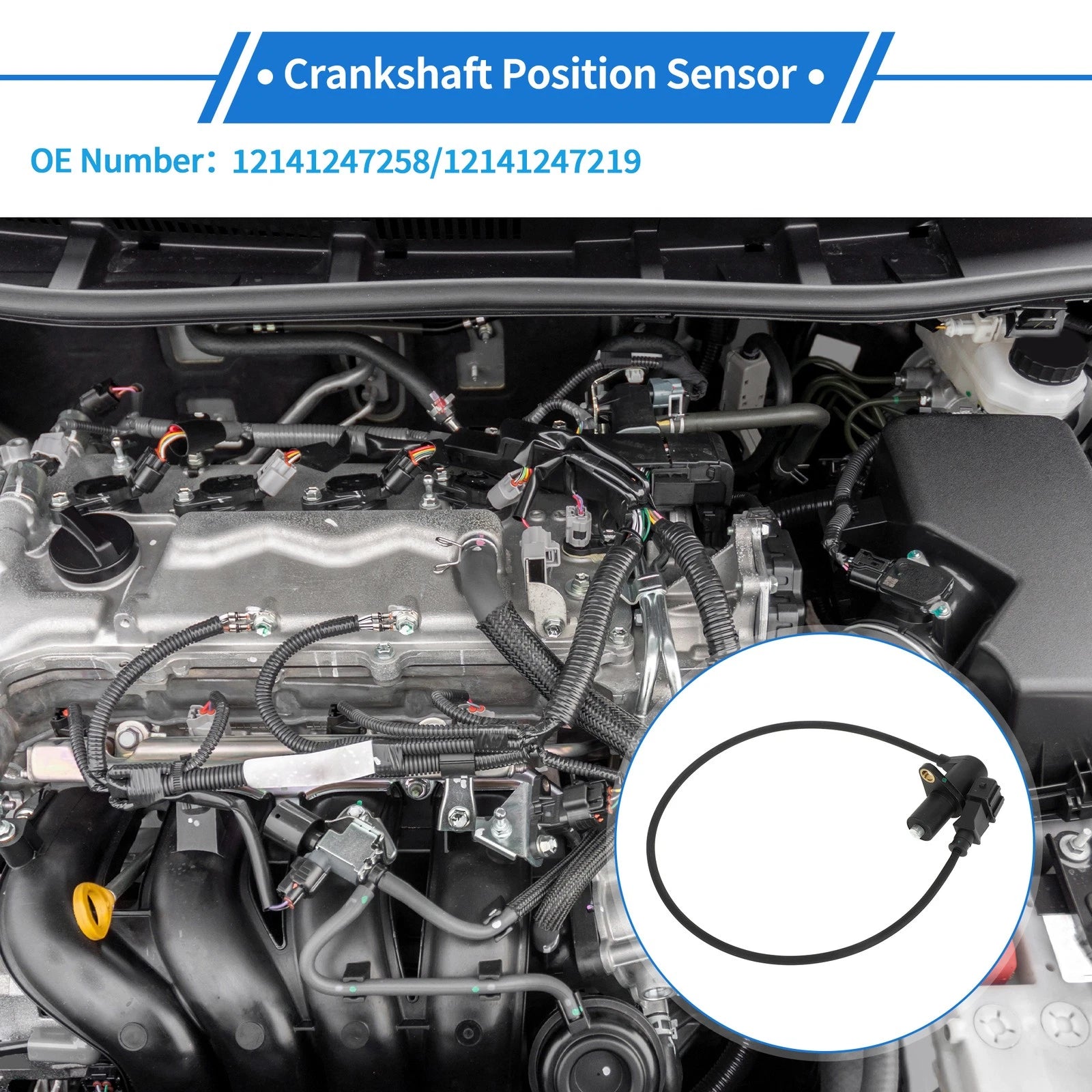Crankshaft Position Sensor Replacement for BMW E34 518i (1989–1994)