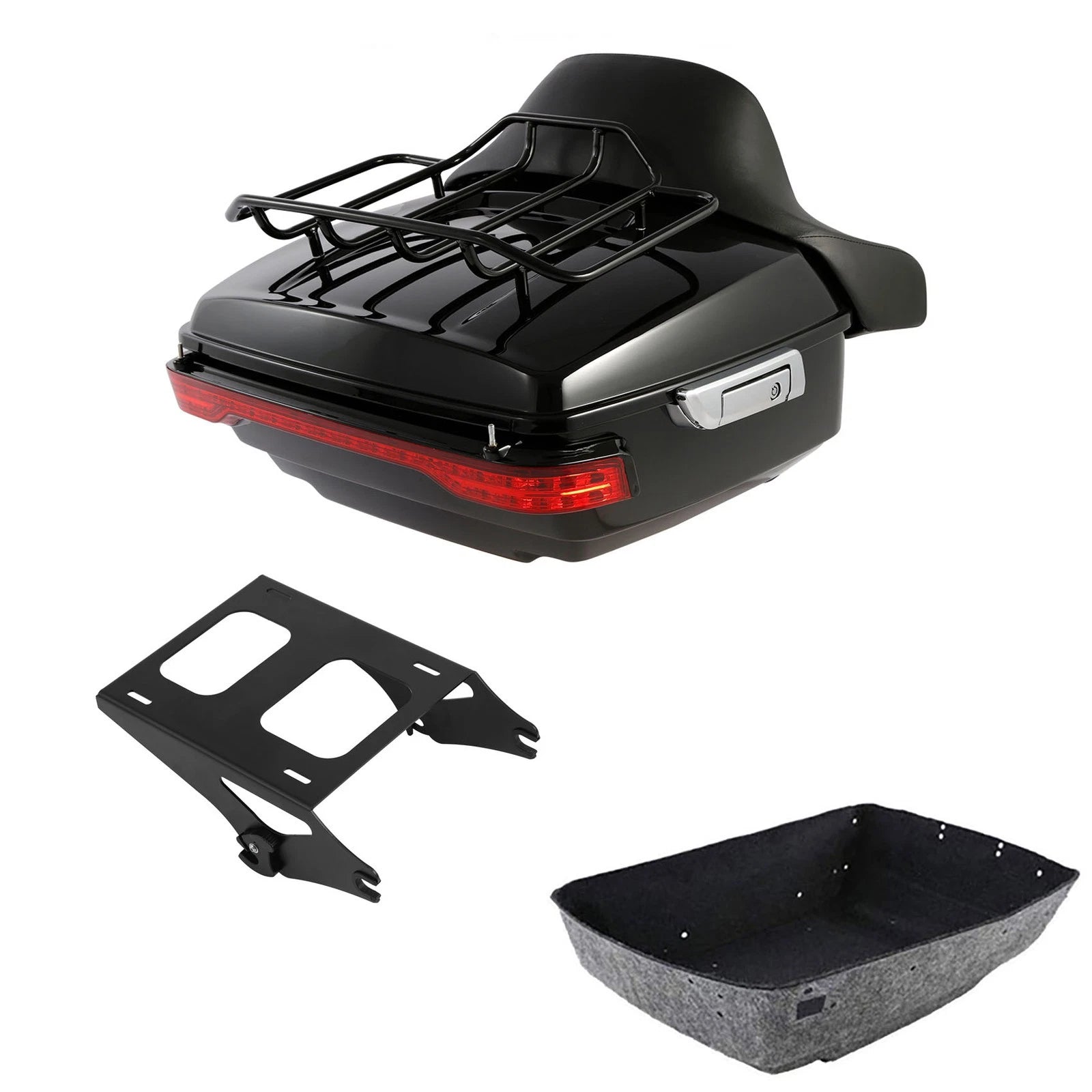 LED Tail Light Mount Rack for Harley Street Glide (2014–2026)