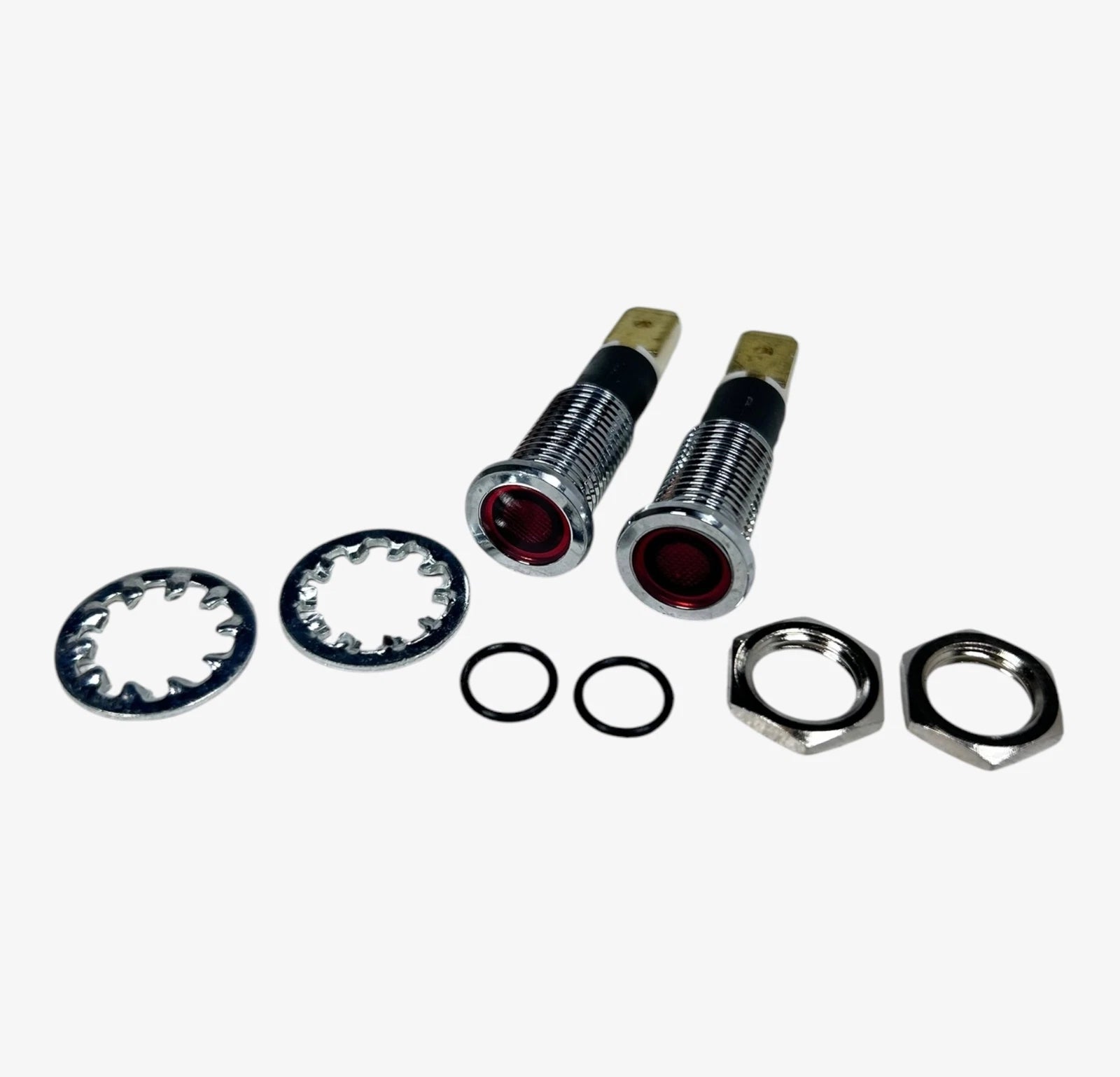 2X LED Red Indicator Panel Light for Alamor Marine