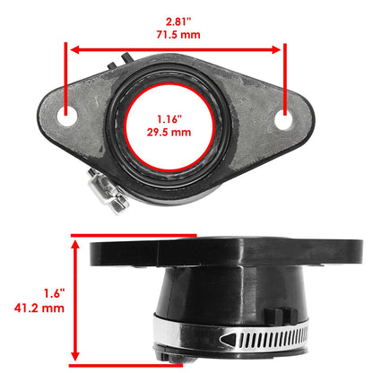 Carburetor Cable with Intake Manifold Boot for Honda Rancher 350 (2004–2006)
