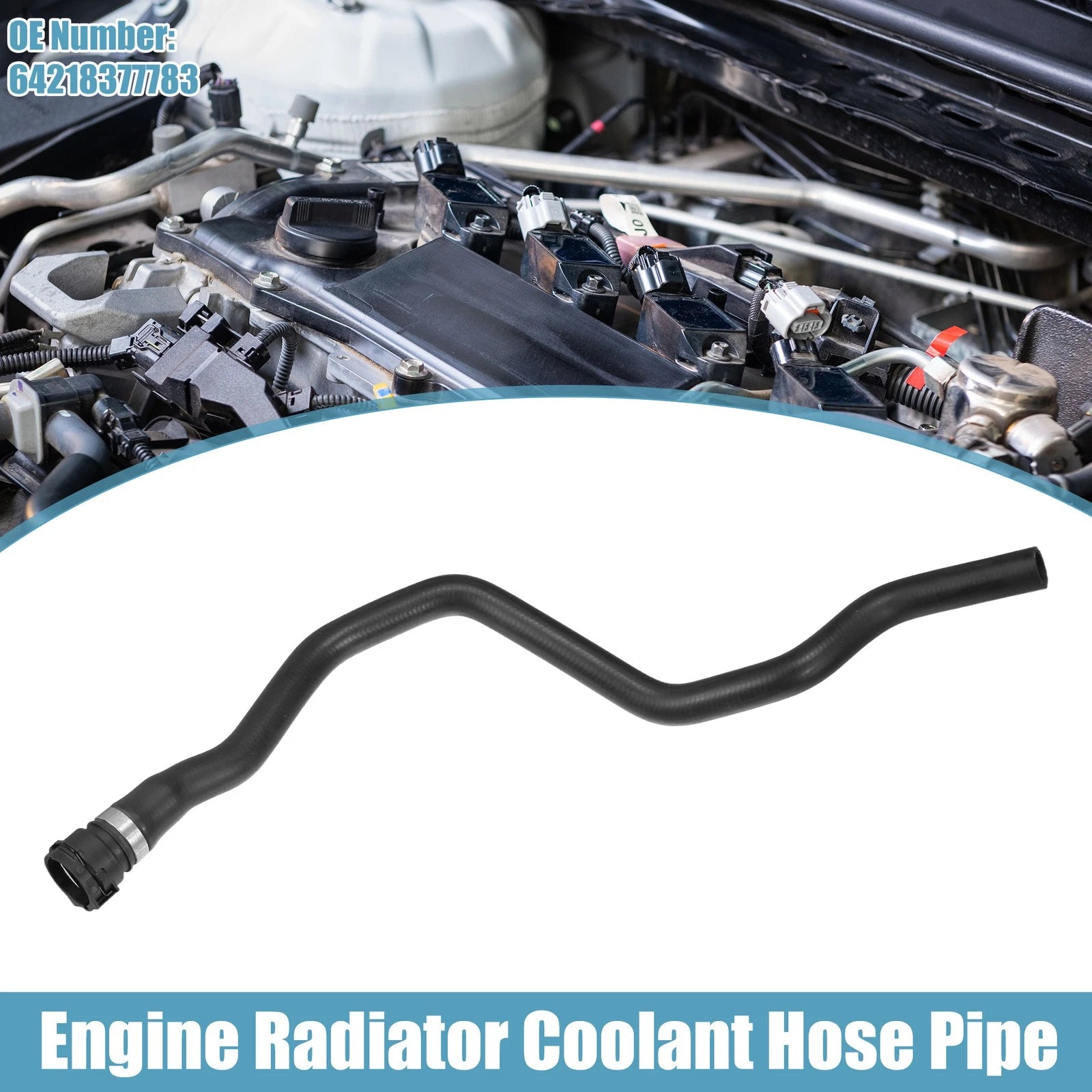 Engine Radiator Coolant Heater Hose for BMW 3 Series E46 (2002–2006)