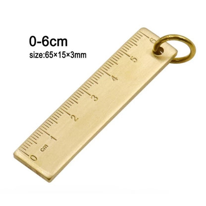Measuring Tool Ruler Keychain