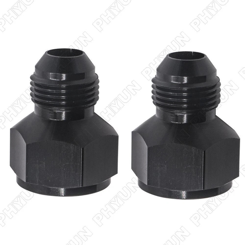 2Pcs -10 AN Female to -8 AN Male Flare Reducer Fitting Adapter
