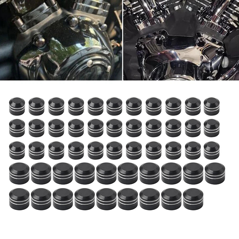 52X Engine Topper Bolts Cover Screws Cap for Indian Pursuit Chief (2022–2023)