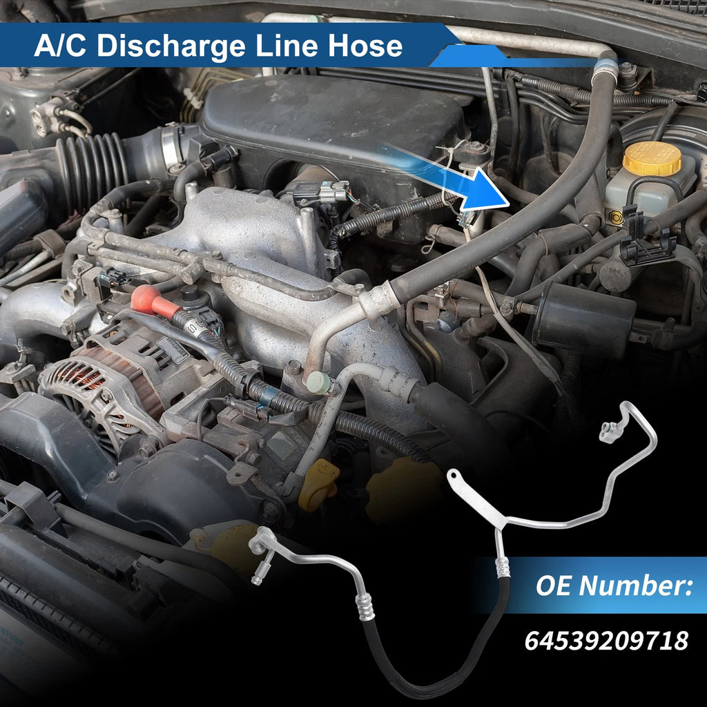 A/C Refrigerant Liquid Hose Replacement for BMW 5 Series (2011–2016)
