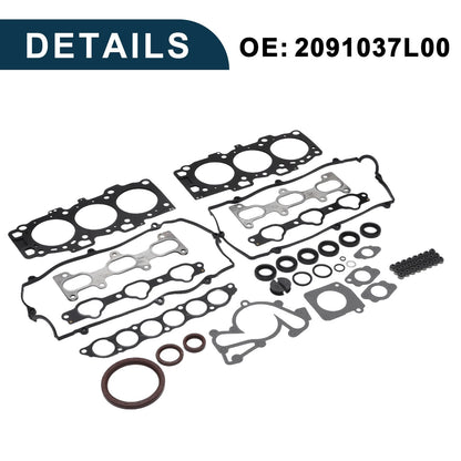 Cylinder Head Gasket Kit No. 2091037L00 for Hyundai G6BA (1 Set)
