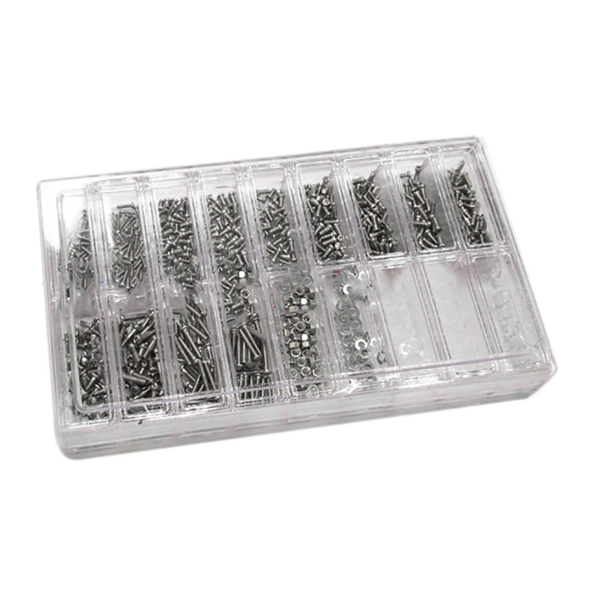 Eyeglass Sunglass Screws Nut for Watchmaker Tools (Stainless Steel & Plastic)