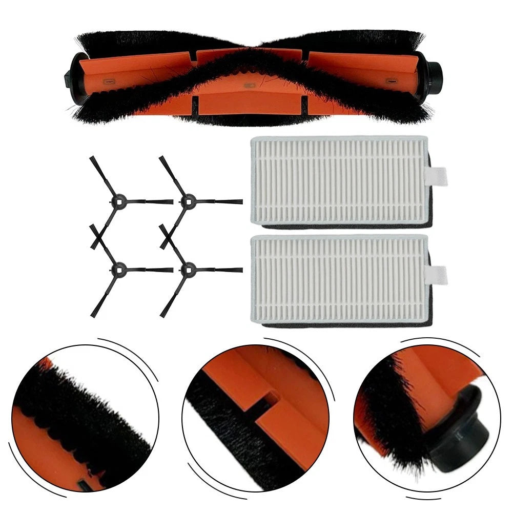 Main Side Brush Filter Replacement Kit for Mova M1, Trouver M1