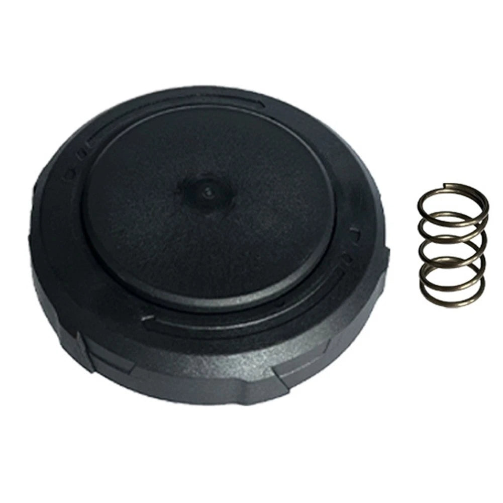 Replacement grass cutting head cover spring and base for outdoor use