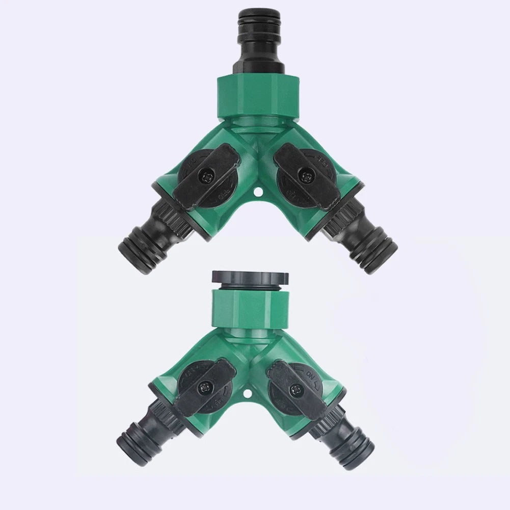 2-Way Hose Pipe Splitter for Efficient Water Distribution