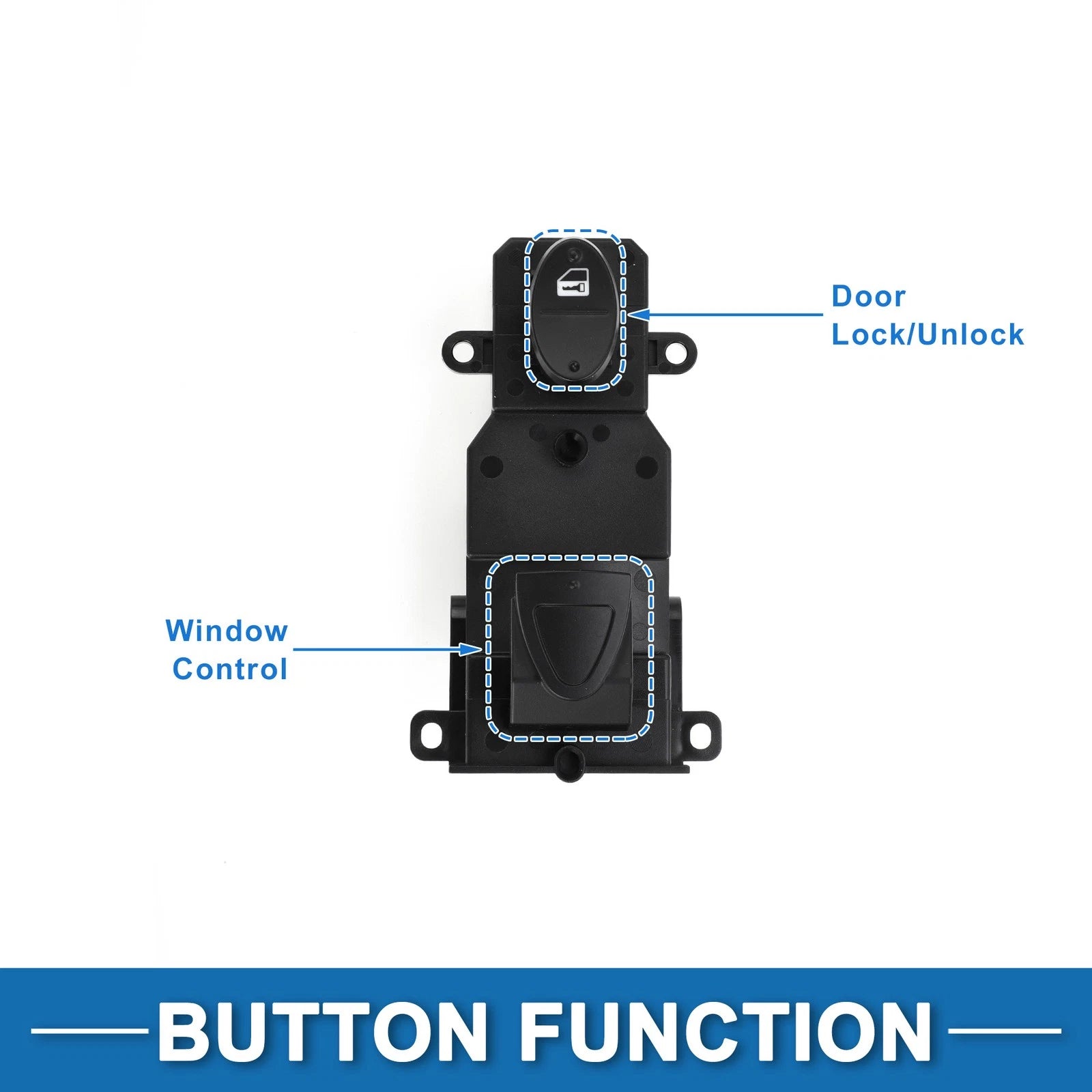 Front Power Window Switch Replacement for Honda Civic 2006-2010