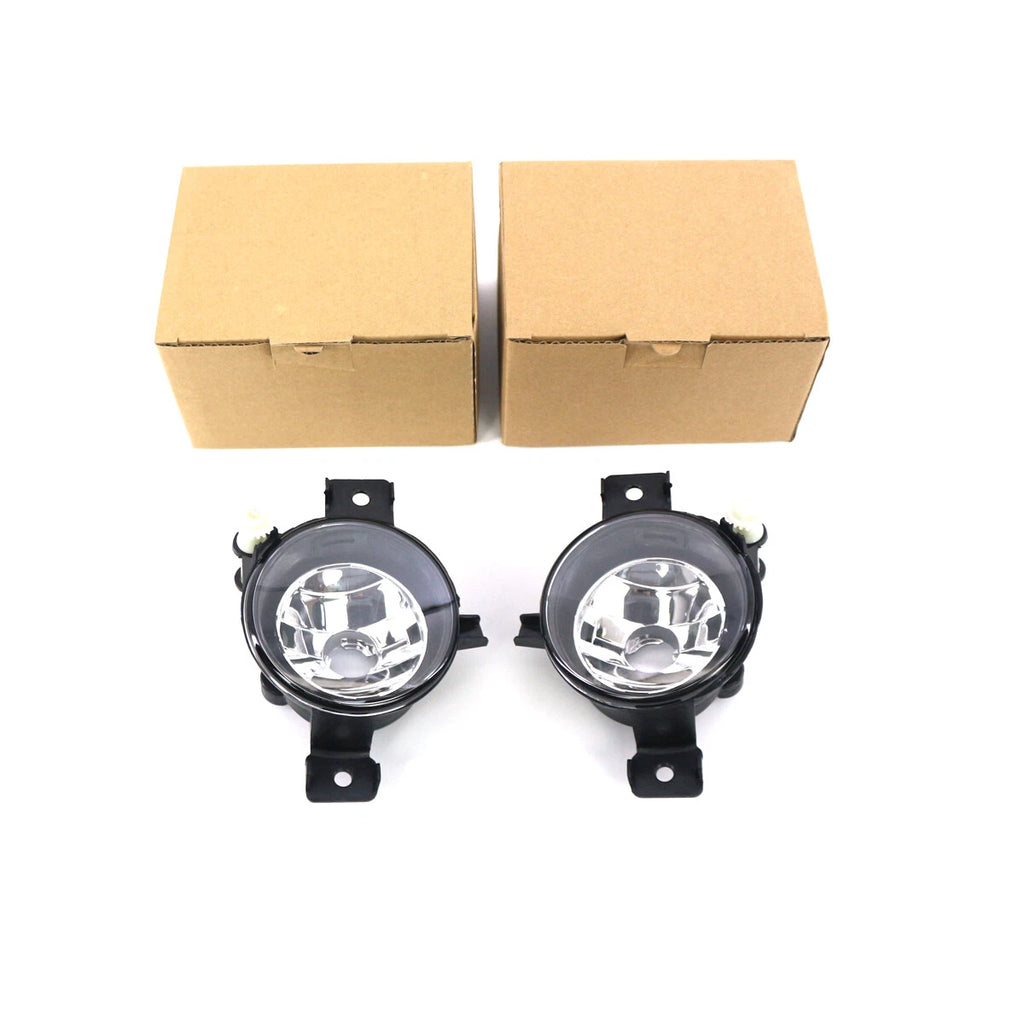 Set of 2 Front Bumper Fog Light Lamp Lens Housing for BMW X5 E70 (2011–2013)