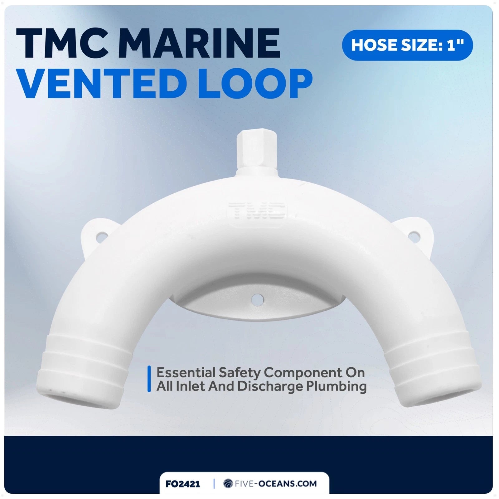 Vented Loop for Boats and RVs (1 Inch Hose) - FO2421