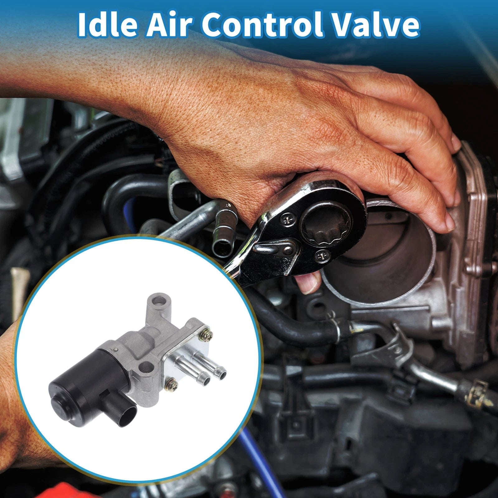 Idle Air Control Valve Replacement for Honda Civic (1996–2000) IACV Motor