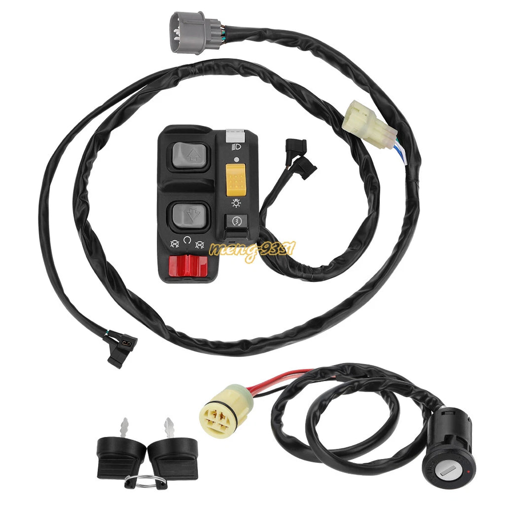 Handlebar Switch & Ignition Key Switch for Honda Rancher 350 TRX350FE/TE (2006)