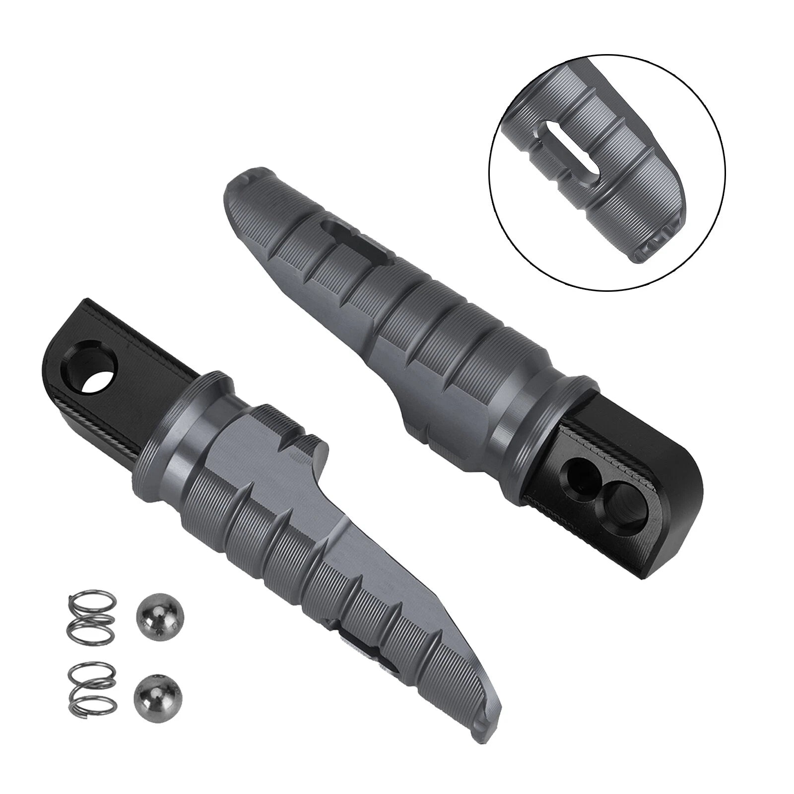 Rear Footrests Foot Pegs for Suzuki GSX-S125/150, GSX-R125/150, GW250 (2018–2022)